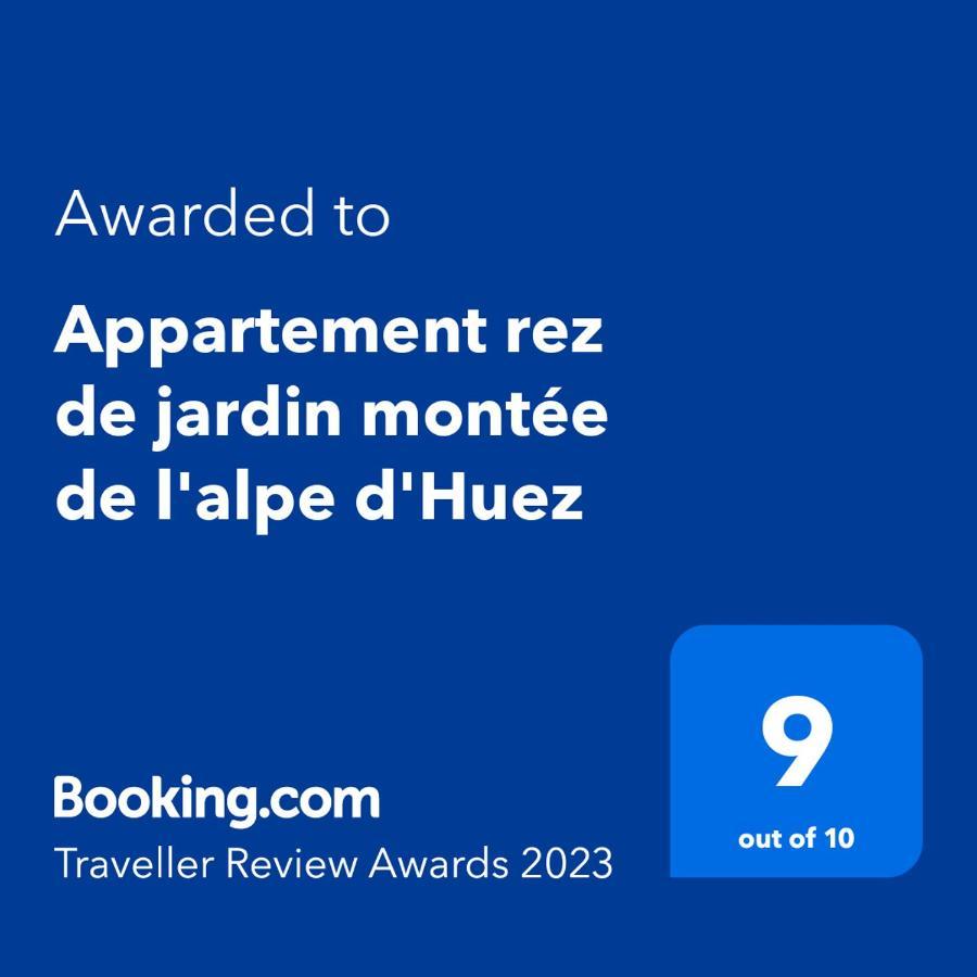 Appartement Rez De Jardin Montee De L'Alpe D'Huez La Garde  Exterior photo