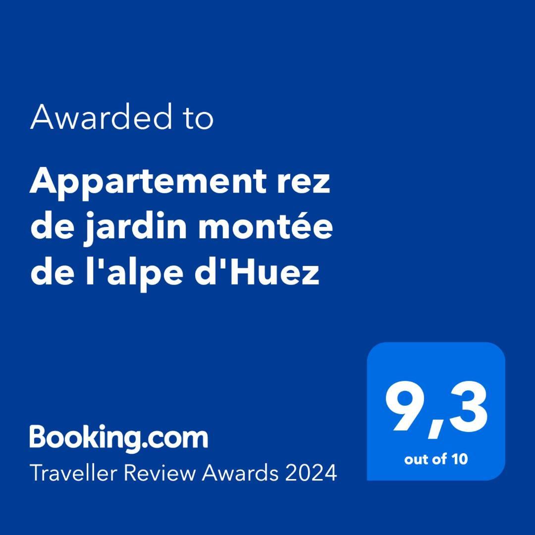 Appartement Rez De Jardin Montee De L'Alpe D'Huez La Garde  Exterior photo